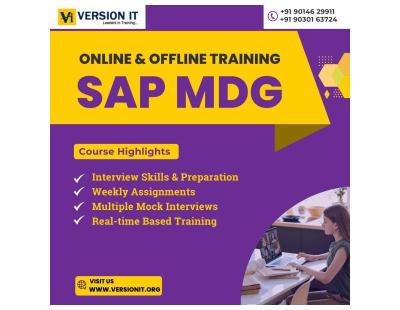 Master SAP MDG with Comprehensive Training in Bangalore