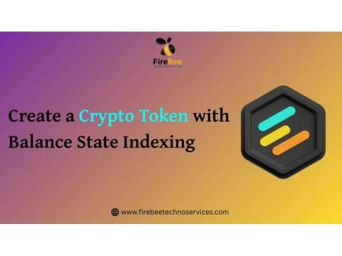 Create a Crypto Token with Balance State Indexing