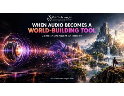 When Audio Becomes a World-Building Tool, Osiz Takes Game Environment Animation Further: