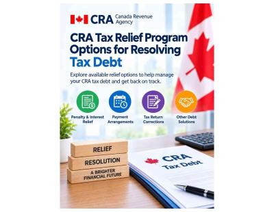 CRA Tax Relief Program Options for Resolving Tax Debt