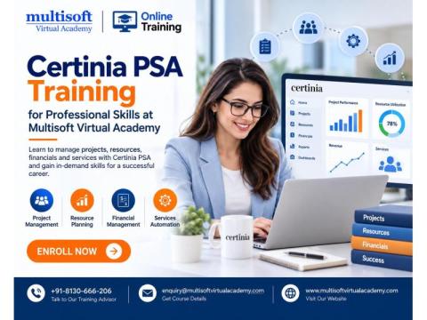 Certinia PSA Training for Professional Skills at Multisoft Virtual Academy