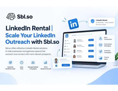 LinkedIn Rental | Scale Your LinkedIn Outreach with Sbl.so