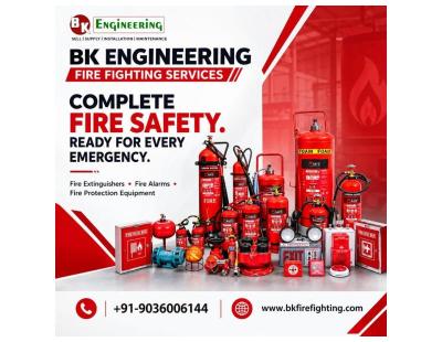 Complete Fire Fighting Services in Ghaziabad | BK Engineering