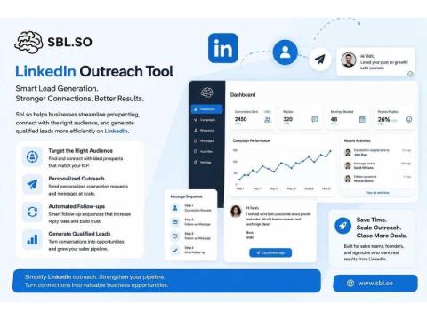 LinkedIn Outreach Tool | Smart Lead Generation with Sbl.so