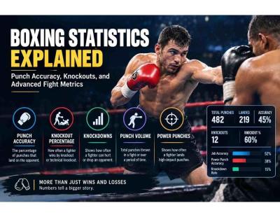 Boxing Statistics Explained: Punch Accuracy, Knockouts, and Fight Metrics Guide