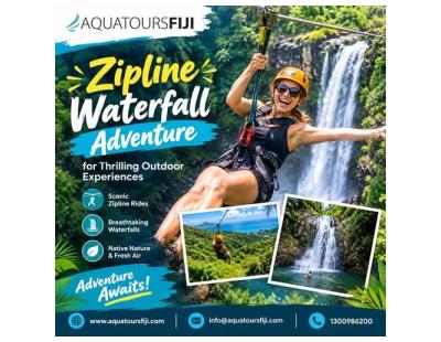 Zipline Waterfall Adventure for Thrilling Outdoor Experiences