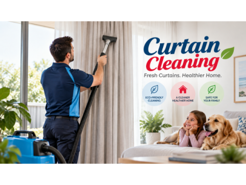 Refresh Your Space with Curtain Cleaning Mitcham