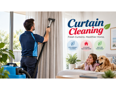 Refresh Your Space with Curtain Cleaning Mitcham