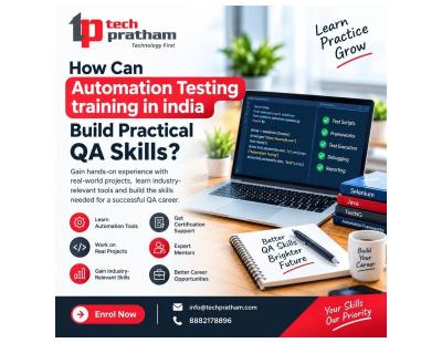 How Can Automation Testing training in india Build Practical QA Skills