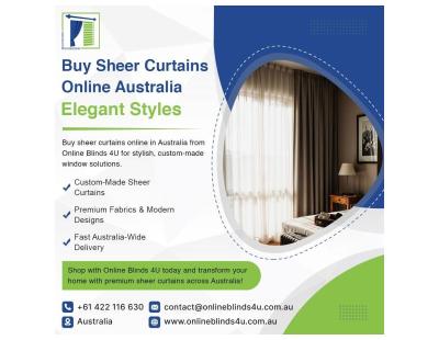 Buy Sheer Curtains Online Australia – Modern Window Furnishings