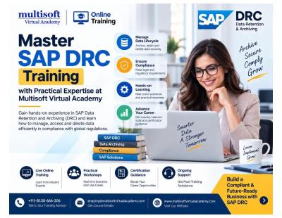 Master SAP DRC Training with Practical Expertise at Multisoft Virtual Academy