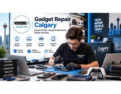 Gadget Repair Calgary | Expert Phone, Laptop & Electronics Repair Services