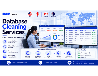 Database Cleaning Services for Organized Business Records