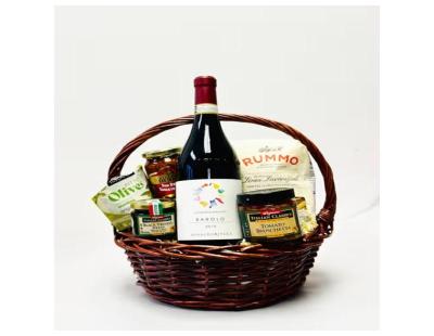 Italian Wine and Food Gift Basket – Delivered Fast