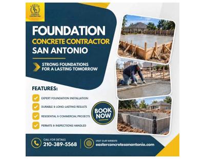Foundation Concrete Contractor San Antonio