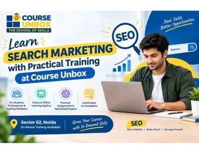 Learn Search Marketing with Practical Training at Course Unbox