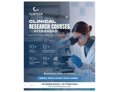Clintech Solution - Clinical Research Courses in Hyderabad