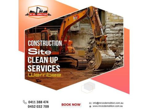 Werribee's Reliable Choice for Construction Site Clean Up Services