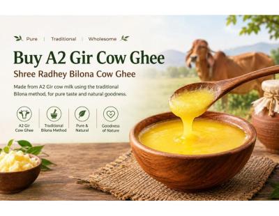 Buy A2 Gir Cow Ghee - Shree Radhey Bilona Cow Ghee