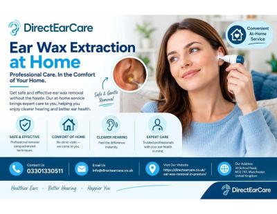 Ear Wax Removal in Preston – Professional and Safe Ear Care
