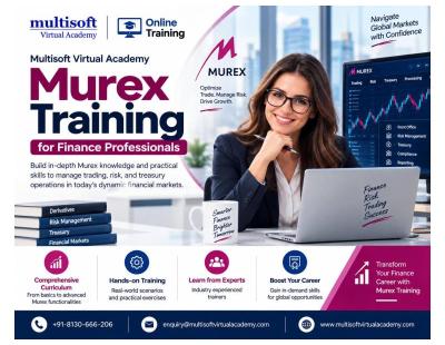 Multisoft Virtual Academy Murex Training for Finance Professionals
