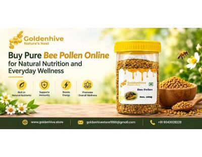Buy Pure Bee Pollen Online for Natural Nutrition and Everyday Wellness