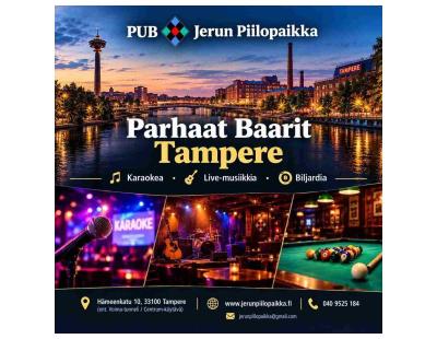 Mikä on paras baari Tampereella?
