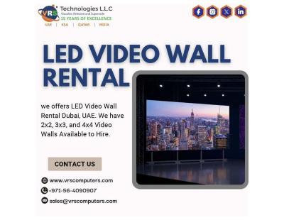 Premium LED Video Wall Rental for Conferences and Exhibitions