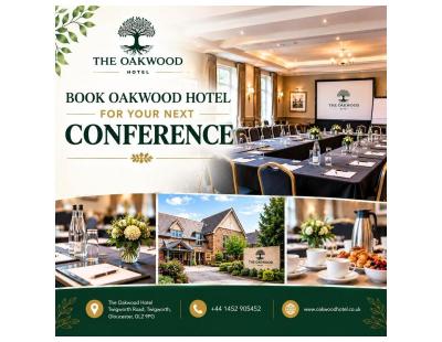 Book Oakwood Hotel for Your Next Conference in Gloucester | Oakwood Hotel