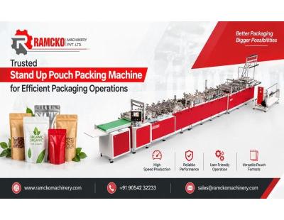 Trusted Stand Up Pouch Packing Machine for Efficient Packaging Operations