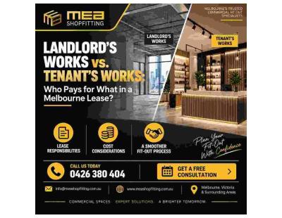 LANDLORD'S WORKS VS. TENANT'S WORKS — Who Pays for What in a Melbourne Lease?