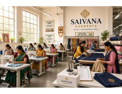 Clothes Manufacturing in India - Saivana Garments