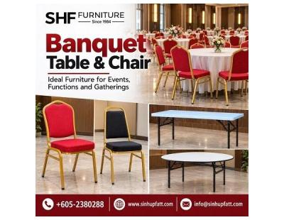 Banquet Table & Banquet Chair for Hotels, Restaurants and Event Halls | SHF Furniture