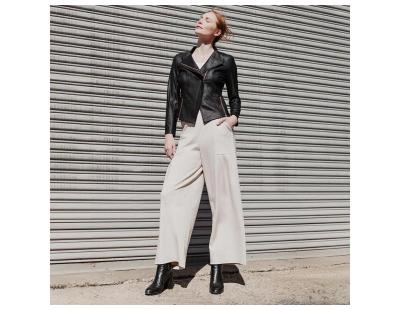 Buy Women's Lightweight Faux Leather Jackets Santa Monica for Easy Layering