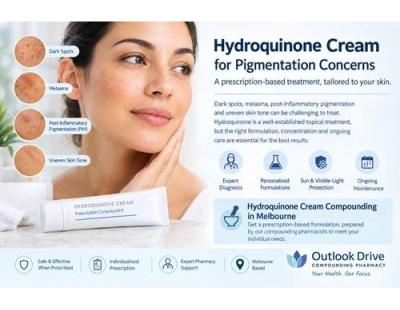 Hydroquinone Cream Compounding Melbourne