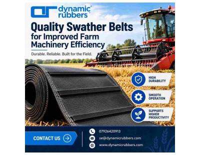 Quality Swather Belts for Improved Farm Machinery Efficiency