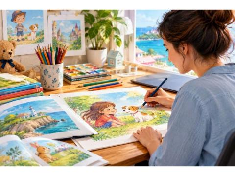 Children Books Illustrator Bermuda | Creative Illustration Support