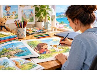 Children Books Illustrator Bermuda | Creative Illustration Support