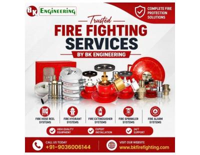 Reliable Fire Fighting Services Haryana - BK Engineering