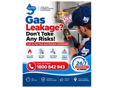 Gas Leak Detection & Emergency Plumbing in Melbourne