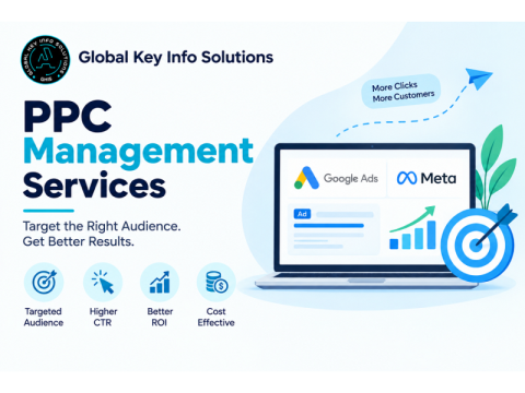 Affordable PPC Management Services That Maximize Your Ad ROI | Global Key Info Solutions