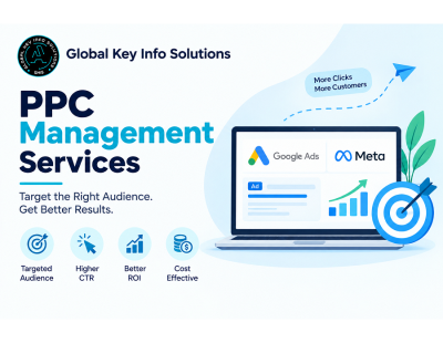 Affordable PPC Management Services That Maximize Your Ad ROI | Global Key Info Solutions