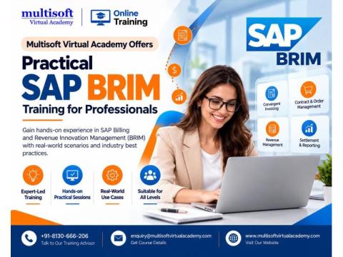 Multisoft Virtual Academy Offers Practical SAP BRIM Training for Professionals