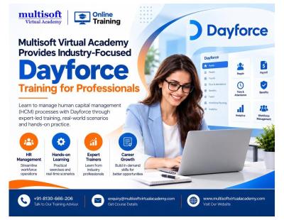 Multisoft Virtual Academy Provides Industry-Focused Dayforce Training for Professionals
