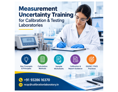 Measurement Uncertainty Training for Calibration & Testing Laboratories
