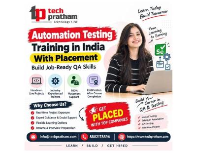 Can Automation Testing Training in India With Placement Build Job-Ready QA Skills