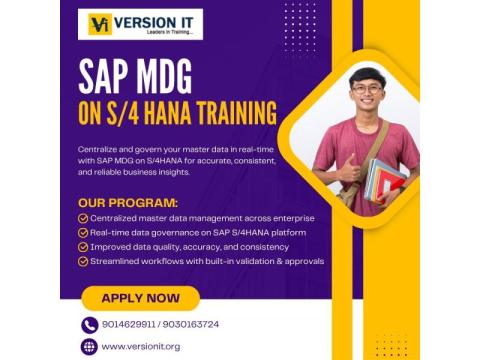 Master SAP MDG with Practical Training in Bangalore