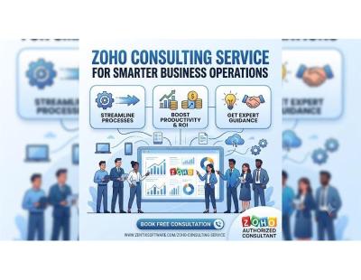 Zoho Consulting Service for Smarter Business Operations