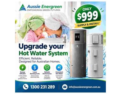 HOT WATER SALE – UPGRADE FOR ONLY $999!