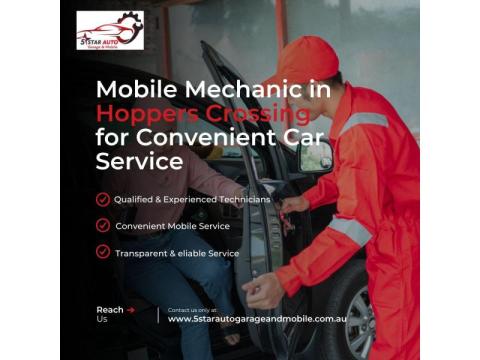 Mobile Mechanic in Hoppers Crossing for Convenient Car Service